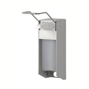 Zeep & desinfectiemiddeldispenser 1000 ml LB aluminium  ingoman versie
