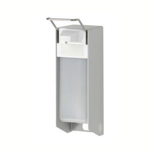 Zeep & desinfectiemiddeldispenser 500 ml KB aluminium  ingoman versie