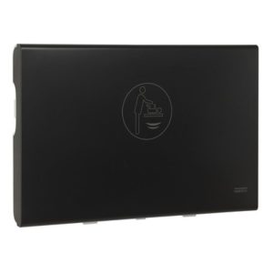 Babyverschoontafel horizontaal zwart