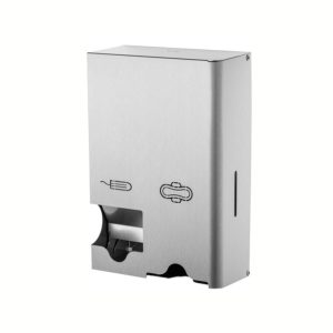 Maandverband- & tampondispenser klein RVS afp-c