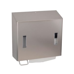 Combinatiedispenser zeep- & handdoekdispenser