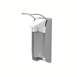 Zeep- & desinfectiemiddeldispenser 500 ml LB aluminium - ingo-man plus versie