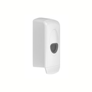 Zeepdispenser 1000 ml kunststof navulbaar wit
