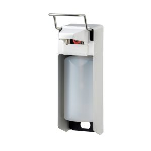 Zeep- & desinfectiemiddeldispenser 500 ml KB aluminium