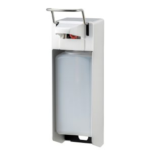 Zeep- & desinfectiemiddeldispenser 1000 ml KB aluminium
