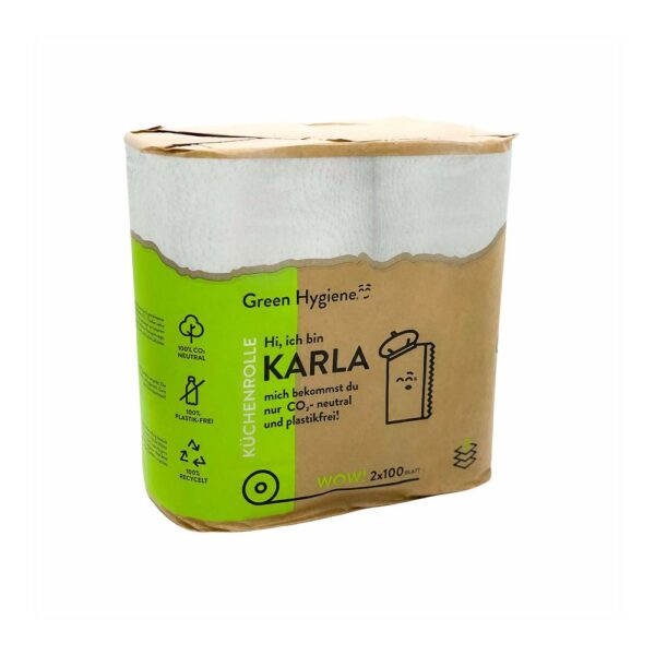 KARLA  Keukenrollen 100% recycled 3laags