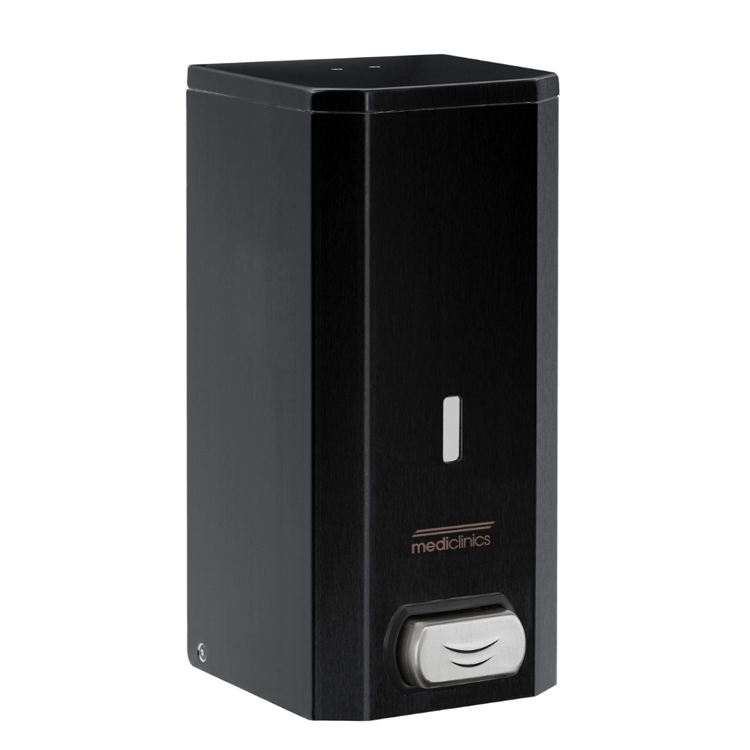 Zeepdispenser RVS zwart 1500 ml