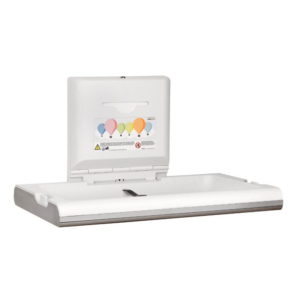 Babyverschoontafel horizontaal RVS