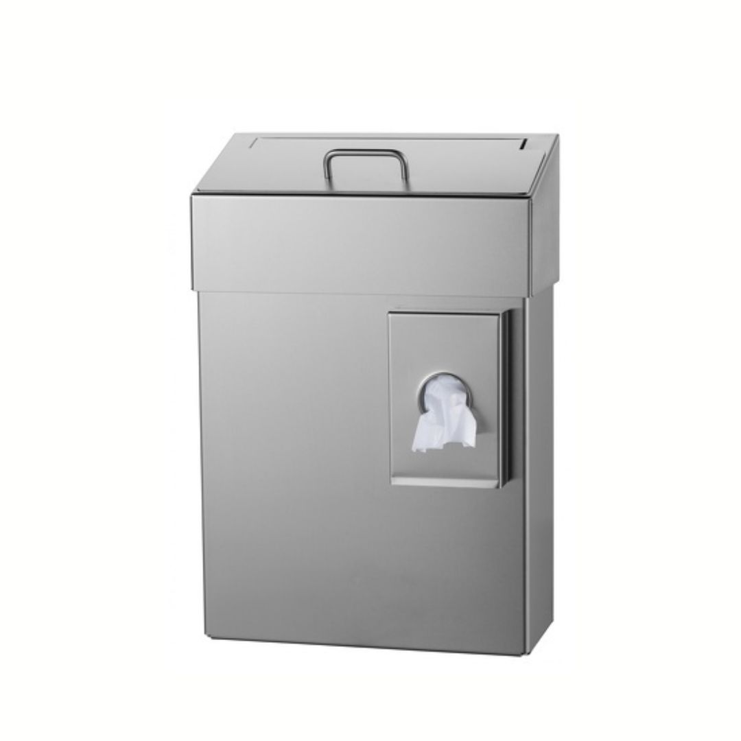 Hygiënebak 10 liter RVS