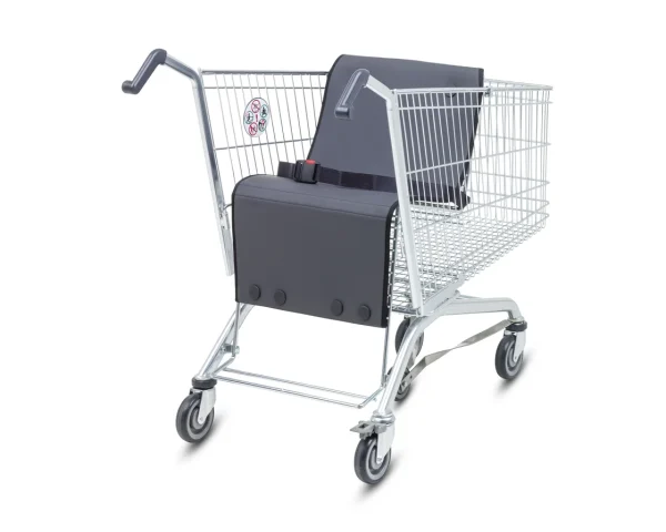 Winkelwagen voor gehandicapte kinderen.