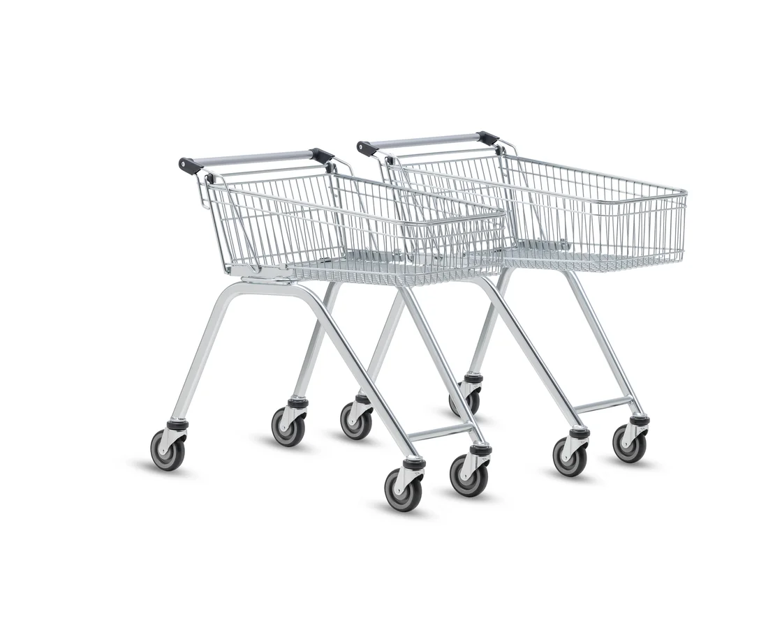 Winkelwagen voor senioren -100 liter