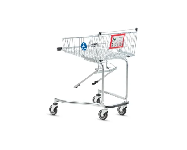 Winkelwagen voor rolstoelgebruikers
