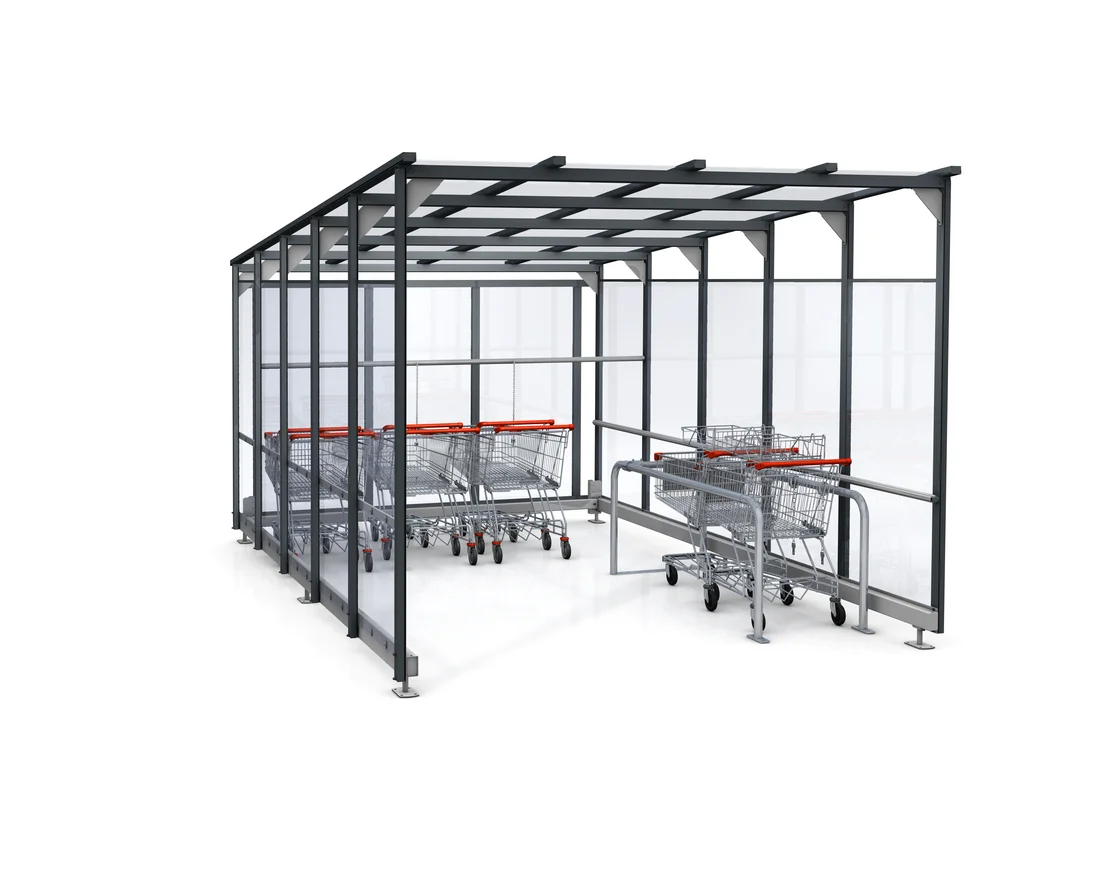 Winkelwagenstalling Alpha