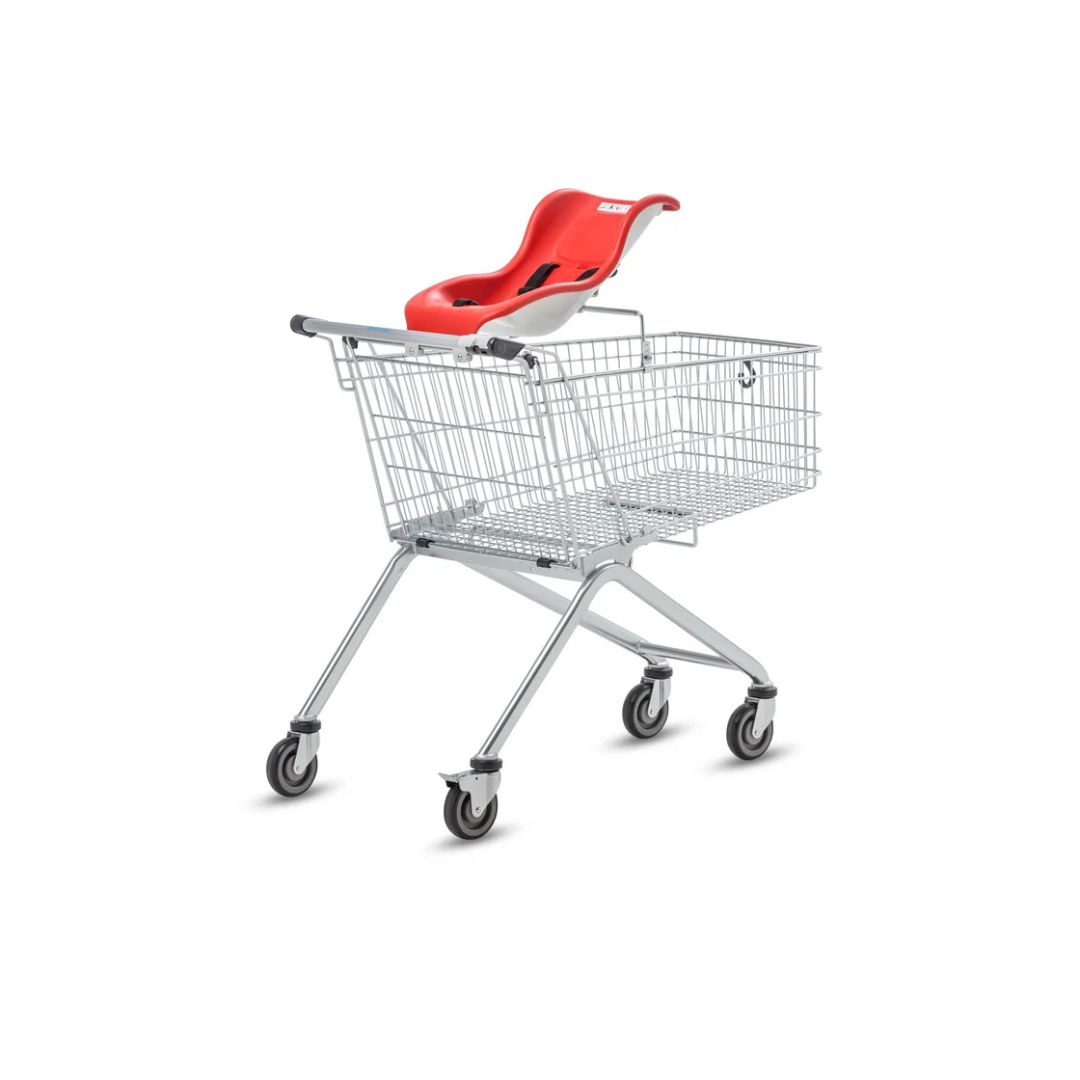 Winkelwagen met babyzitje