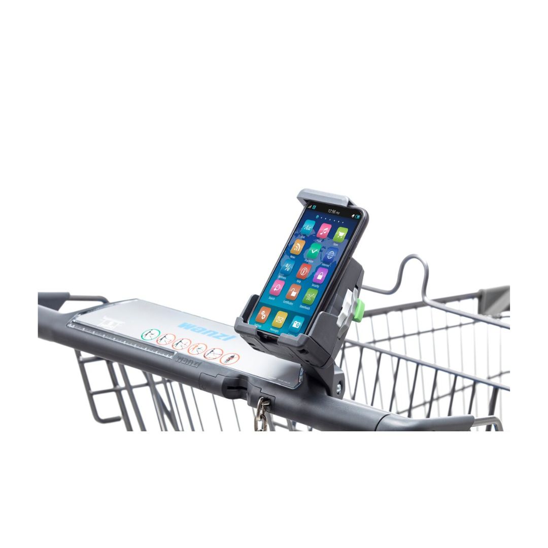 Smartfix telefoonhouder voor winkelwagens
